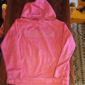 Adidas Kids Pink Hoodie Size M 10-12
